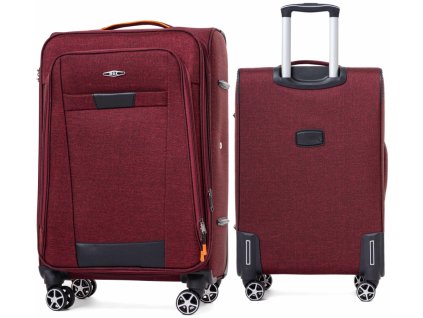 Velký cestovní kufr CASSA - bordó
