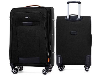 Velký cestovní kufr CASSA - černý