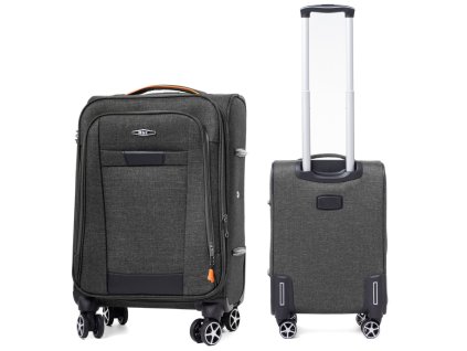 Kabinový cestovní kufr CASSA - grafitový