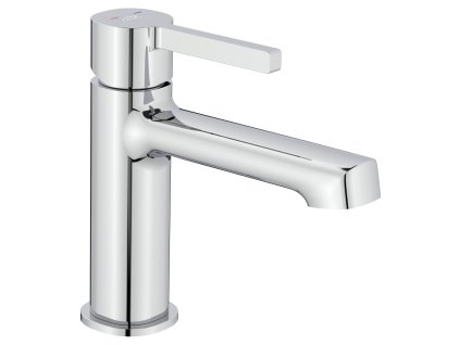 Umyvadlová baterie na desku s výpustí click-clack ALITA – chromová