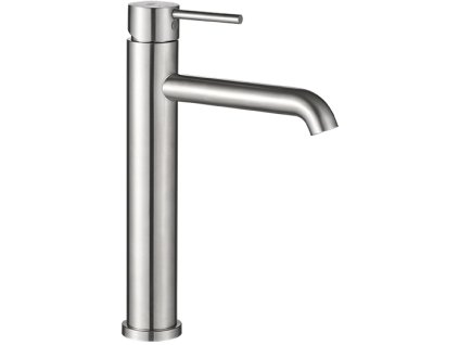 Stojánková umyvadlová baterie na desku NOIA - kartáčovaná ocel