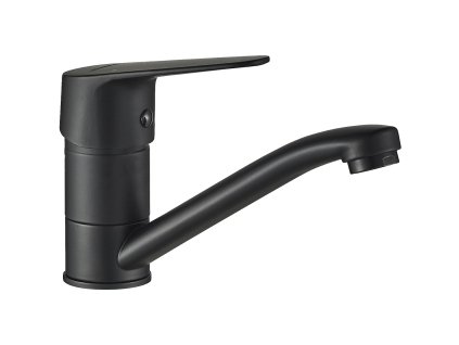 Stojánková umyvadlová baterie s otočným výtokem SAGRA - černá