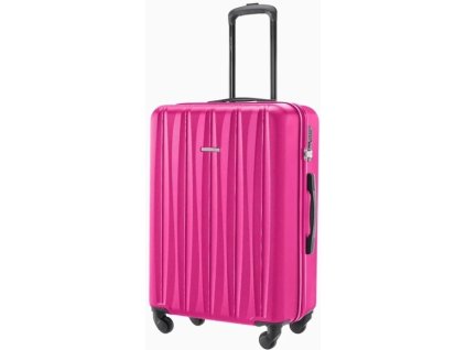 Střední cestovní kufr BALI - růžový
