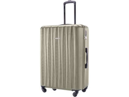 Velký cestovní kufr BALI - stříbrný