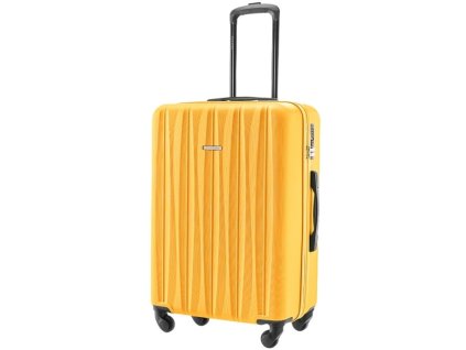 Střední cestovní kufr BALI - žlutý
