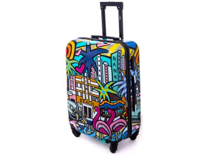Střední cestovní kufr PICASSO - multicolor
