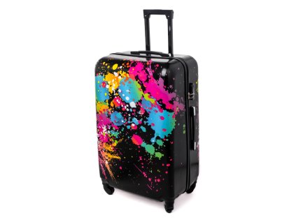 Velký cestovní kufr WAIKIKI - multicolor