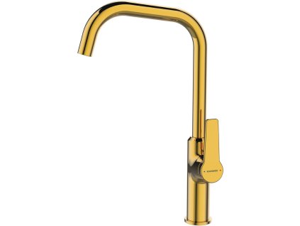 Stojánková dřezová baterie ALANIS – zlatá