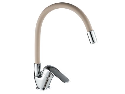 Kuchyňská baterie ELZA - béžová / chromová