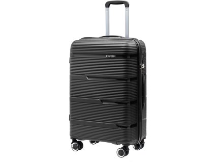 Střední cestovní kufr CASABLANCA - černý