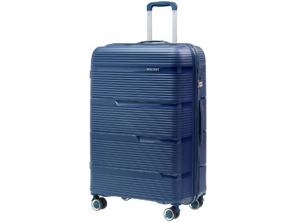 Velký cestovní kufr CASABLANCA - tmavě modrý