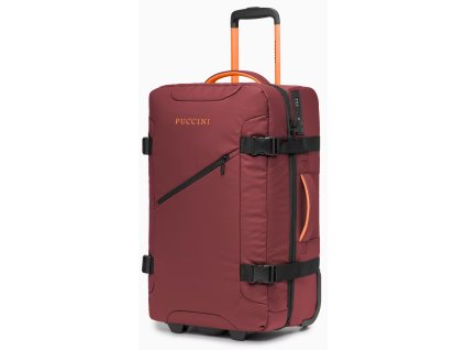 Střední cestovní kufr COLORADO - červený