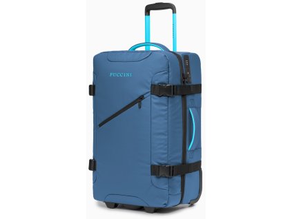 Střední cestovní kufr COLORADO - modrý