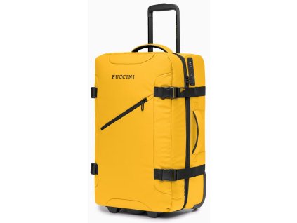 Střední cestovní kufr COLORADO - žlutý