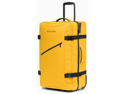 Velký cestovní kufr COLORADO - žlutý