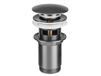 Univerzální klik-klak výpusť – grafitová