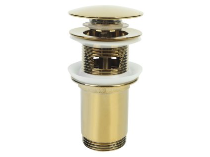 Univerzální klik-klak výpusť – zlatá