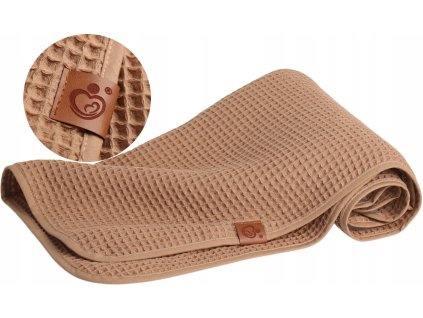 Dětská deka BABY SOFT 78 × 100 cm – cappuccino