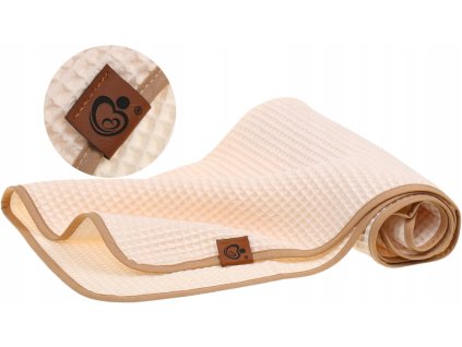 Dětská deka BABY SOFT 78 × 100 cm – béžová