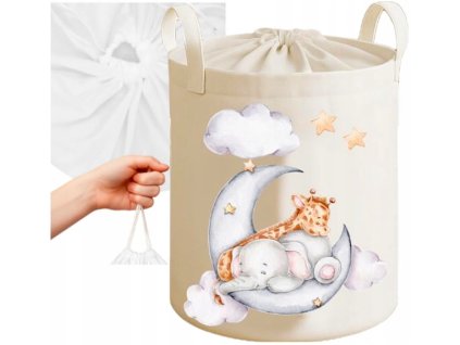 Textilní košík na hračky – Sladké sny