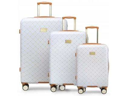 Cestovní Kufr SAINT TROPEZ - Bílý