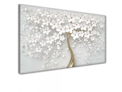 Obraz na plátně zlatý strom, vzor 41387