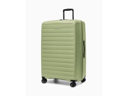 Velký cestovní kufr z polypropylenu SEOUL Collection – zelený