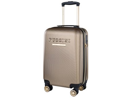 Kabinový cestovní kufr LOS ANGELES - Béžový