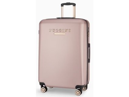 Velký cestovní kufr LOS ANGELES - Růžový