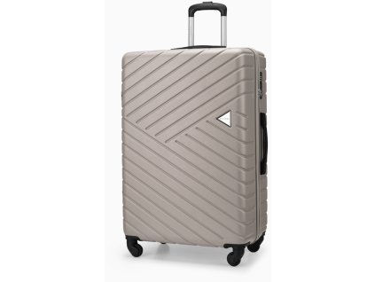 Velký cestovní kufr MALAGA - Béžový