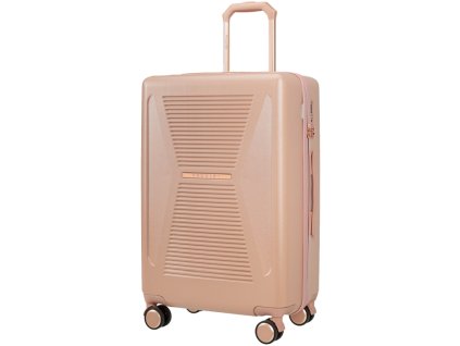 Střední cestovní kufr MALIBU - Rose gold