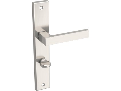 Klika na dlouhém štítu WC QUBIK – satén