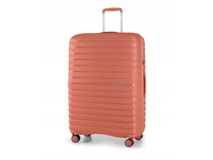 Velký cestovní kufr MAURITIUS - Lososový