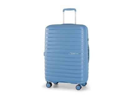 Střední cestovní kufr MAURITIUS - Modrý