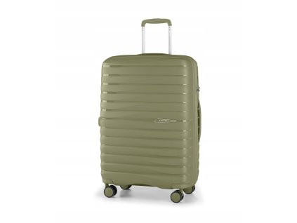 Střední cestovní kufr MAURITIUS - Zelený