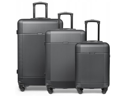 Cestovní kufr z ABS DUBLIN - černý