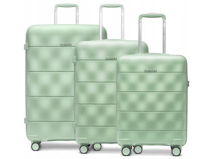 Cestovní kufr z polypropylenu KYOTO - zelený