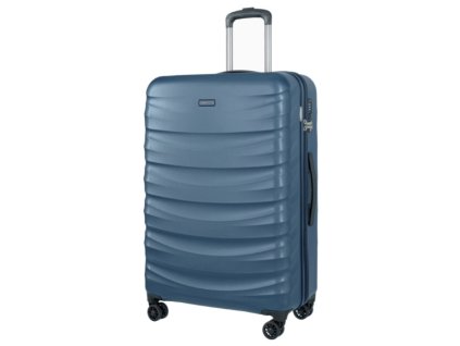 Velký cestovní kufr VALENCIA - Tmavě modrý