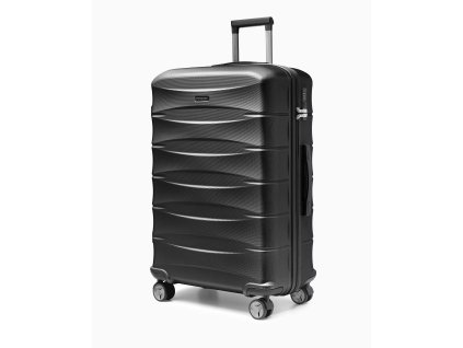 Velký cestovní kufr z ABS CAIRO – černý