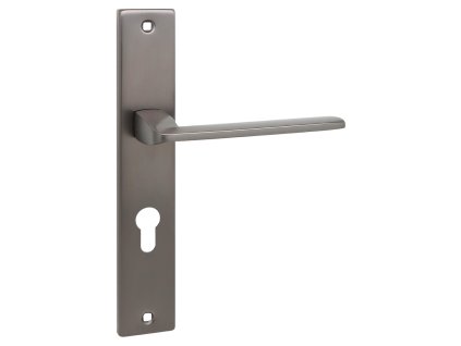 Klika na dlouhém štítu na cylindrickou vložku ZAMBIA – grafit