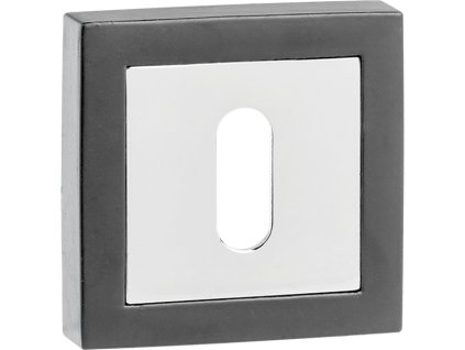 Dolní štít na klíč LK2_501B – chrom / grafit