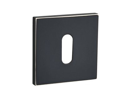 Dolní štít na klíč LK6_701A slim – černá / zlatá