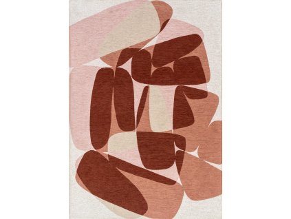 Koberec Louis De Poortere - STONES 2088 Cherry Mocha