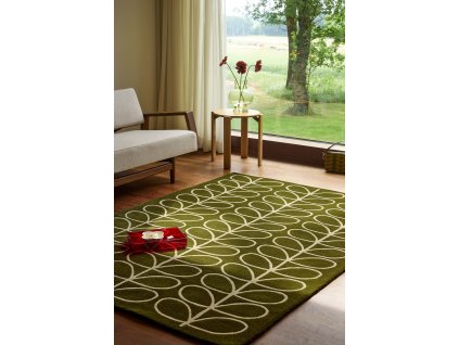 Koberec Orla Kiely - LINEAR STEM 060501 Olive