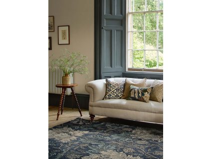 Koberec Morris & Co - HONEYSUCLE & TULIP 130408 Woad Thyme