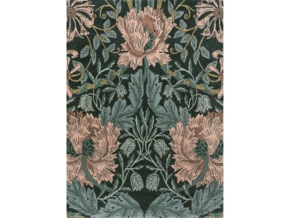 Koberec Morris & Co - HONEYSUCLE & TULIP 130407 Teal