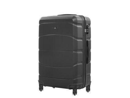 Velký cestovní kufr z ABS PHOENIX - černý