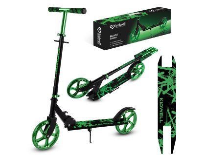 Skládací koloběžka BLAST zelená