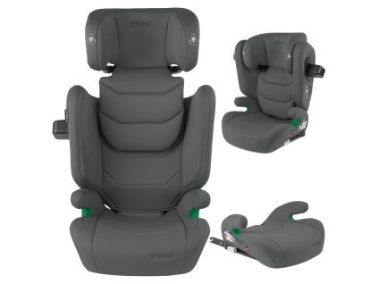 Autosedačka TENDO 100–150 cm ISOFIX i-Size – šedá