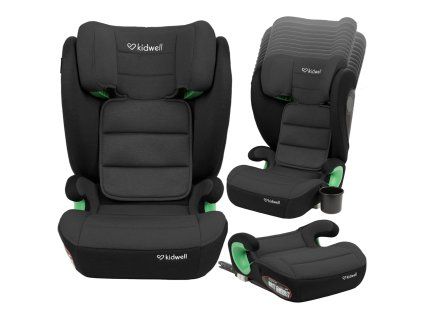 Autosedačka WESTON i-Size 100–150 cm ISOFIX – šedá / černá